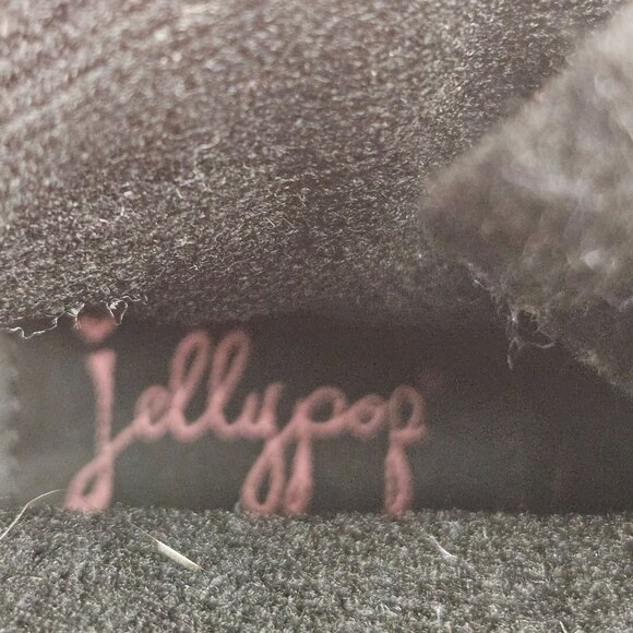 Black Jellypop Brandi Womens Suede Heeled Boots Size 6.5M Lace Up Fleece Lined - Picture 10 of 10